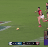 Sam Durham’s bump on Adam Cerra.