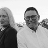 GIF: Melissa Jackson, 60, and her colleague and “bestie” Ronald Briggs, 58. 