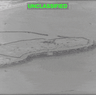 US military footage showed strikes on Iranian radar sites in Goruk and on Qeshm Island.