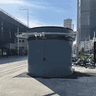 A kiosk in Circular Quay in September 2023 that was removed in February 2024. 