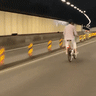 Rogue e-bike rider fled Eastern Distributor after crashing and forcing lane closure