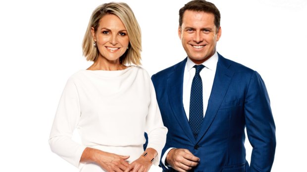 Today hosts Georgie Gardner and Karl Stefanovic.