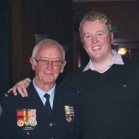 Ian Bennett, pictured here with son Russell, was a 50-plus year member of the CFA.