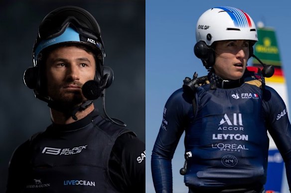 Louis Sinclair from Team New Zealand and Manon Audient from Team France were both injured on Saturday’s collision. 