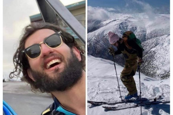 Missing skier, Andrew Seton.