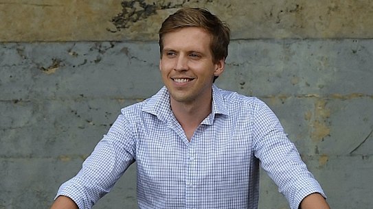 New Ryde MP Jordan Lane.