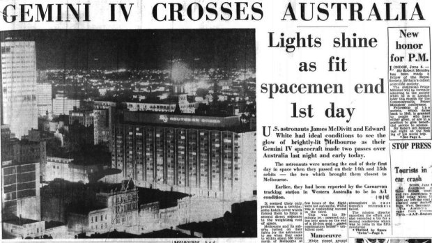 Front page of The Age published on June 5, 1965.