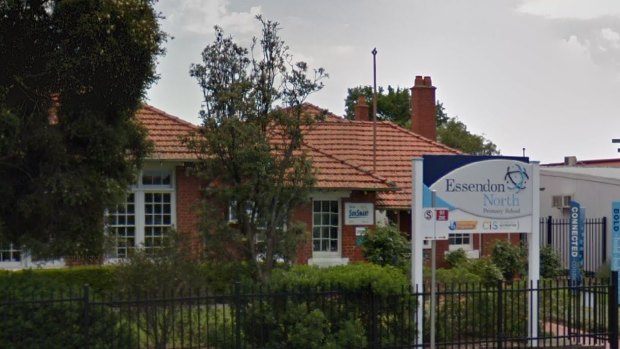 Asbestos was found in a classroom at Essendon North Primary School earlier in March. 