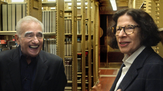 Martin Scorsese and Fran Lebowitz in Pretend It's a City.