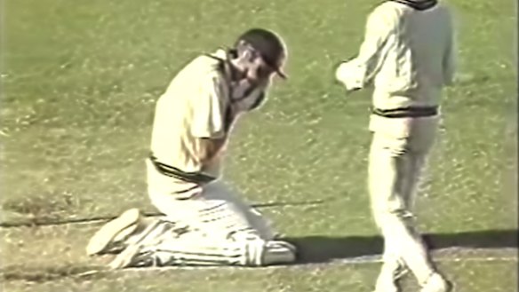 Geoff Lawson had his jaw broken by a Curtley Ambrose bouncer in 1988.