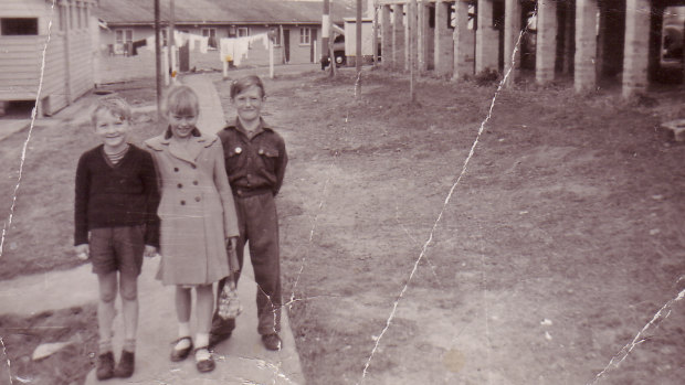 Children at the Bradfield Park camp in the early 1960s