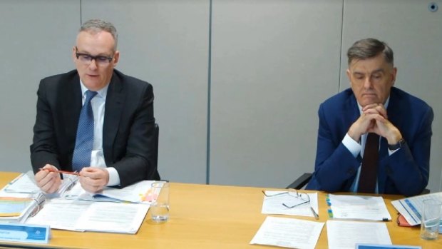 Senior health officials appeared at the aged care royal commission, including Michael Lye, deputy secretary of Commonwealth Department of Health and the new secretary and former chief medical officer, Dr Brendan Murphy.