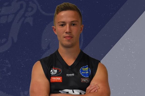 Epping footballer Nathan Fitzgerald suffered life-threatening injuries while playing on Saturday.