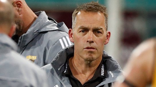 Choice to make: Former Hawthorn coach Alastair Clarkson.