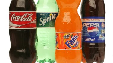 soft drink labels
