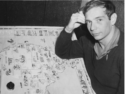 Herald illustrator with eye for detail won five Walkleys