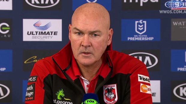 Safe: Dragons coach Paul McGregor is likely to keep his job.