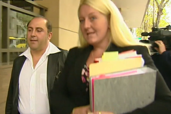 Tony Mokbel and Gobbo in the early 2000s. Mokbel is appealing against his convictions given Gobbo’s involvement in his case.