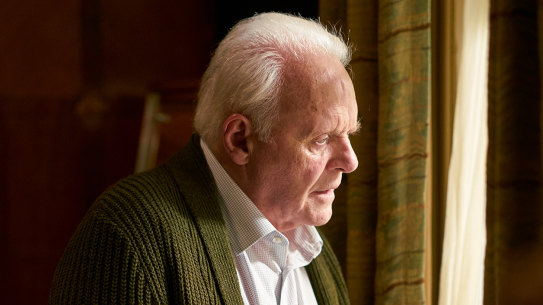 Anthony Hopkins plays a man struggling with dementia in The Father.