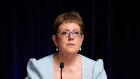 AMP CEO Alexis George fended off a challenge to her performance rights. 