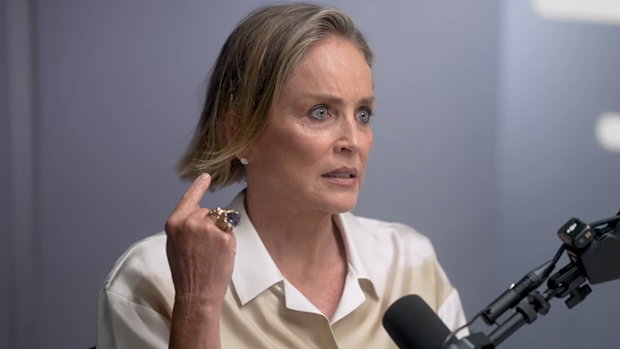 Sharon Stone details her violent attack on David Begnaud's podcast, The Person Who Believed in Me