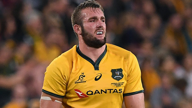 Two more years: Wallaby Izack Rodda is staying with the national team, and the Queensland Reds.