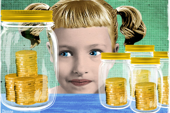 Kids often come hardwired with a certain ability to save and to spend.