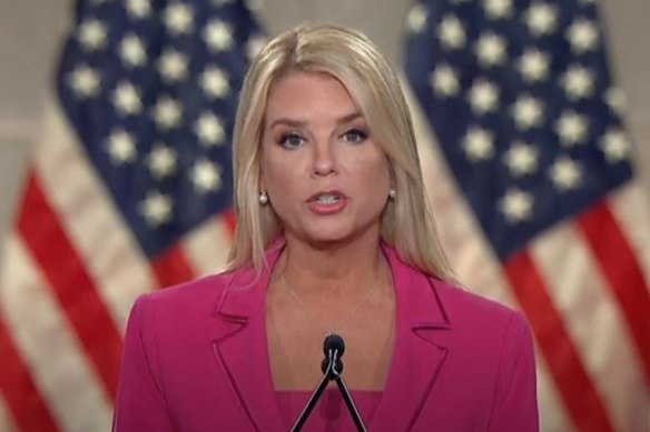 Former Florida attorney-general Pam Bondi.