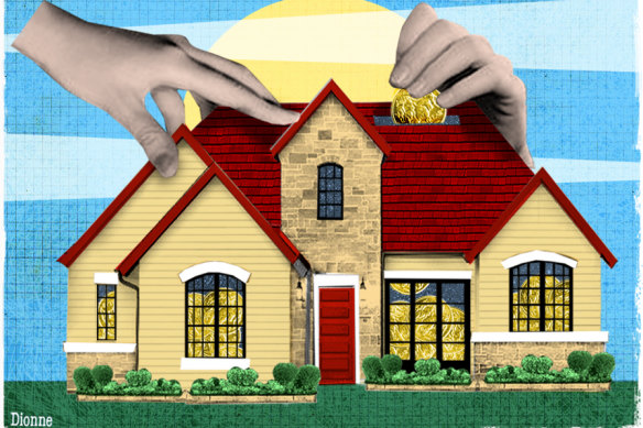 How much do you pay down on a house discount