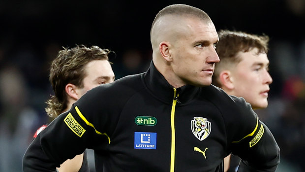 Dustin Martin sidelined again with ‘crook back’