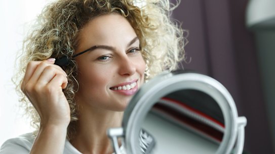 Beauty routines like eyebrow tinting are increasingly being done at home as the cost of living rises.