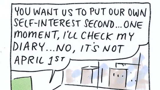 Revenge, it's "good anytime you can get it", Fran Lebowitz once said. Illustration: Matt Golding