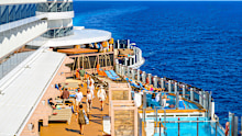 On a cruise, you can find the rhythm that works best for you. 