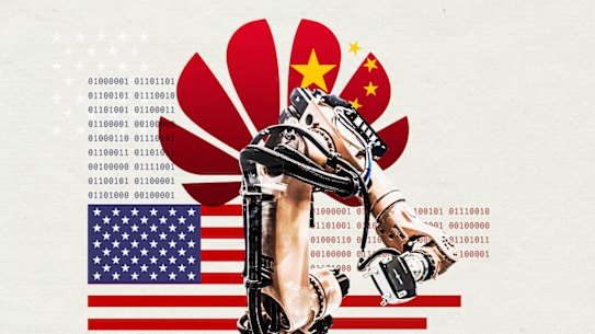 The two nations are vying for supremacy in the 21st century technology revolution. 