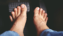 Is it legal to drive barefoot? Inquiring minds want to know.