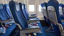 The middle of the plane feels less turbulence. 