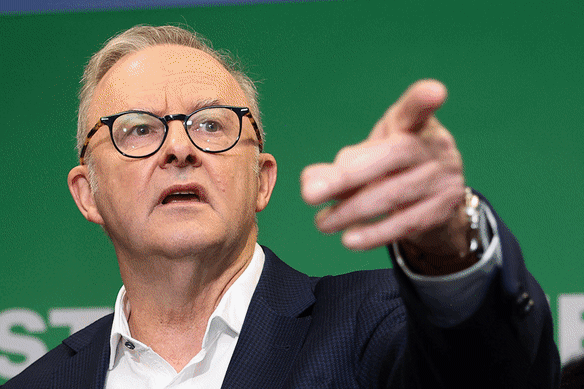 Scenes from the campaign trail on Friday, April 11.