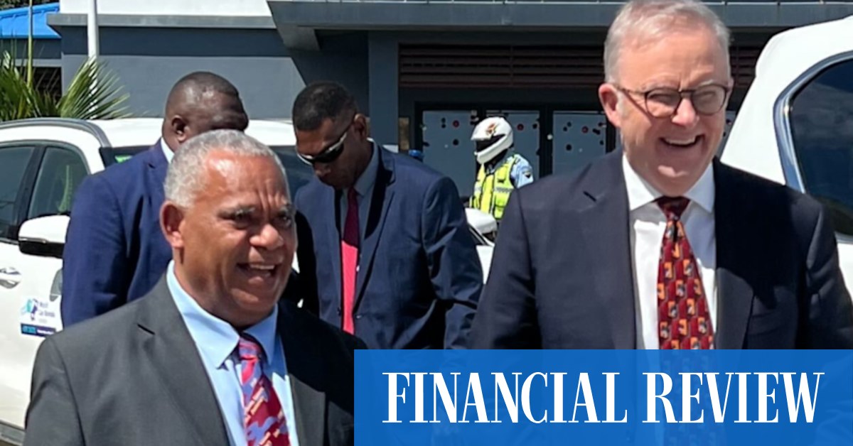 China suspected of scuppering Australia-Vanuatu security deal