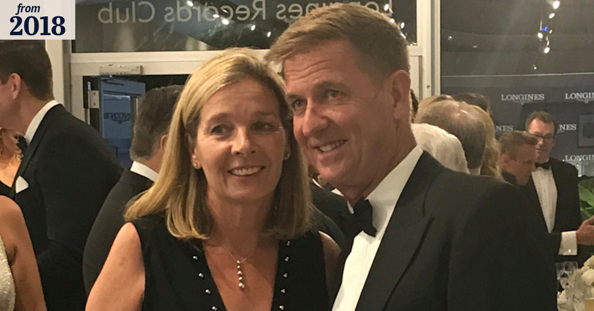 Tim Worner and wife step out after Amber Harrison scandal