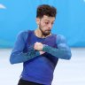 BEIJING, CHINA - FEBRUARY 10: Brendan Kerry of Team Australia skates during the Men Single Skating Free Skating on day six of the Beijing 2022 Winter Olympic Games at Capital Indoor Stadium on February 10, 2022 in Beijing, China. (Photo by Catherine Ivill/Getty Images)