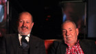 Russel Howcroft, left, and Allan Johnston. How Australia Got Its Mojo celebrates the work of Johnston and his writing partner Alan Morris. 