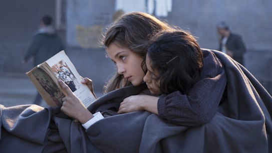 A still from the HBO TV series based on Elena Ferrante's My Brilliant Friend. 