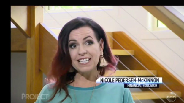 People search "Nicole Pedersen-McKinnon eye" after she appears on TV". 