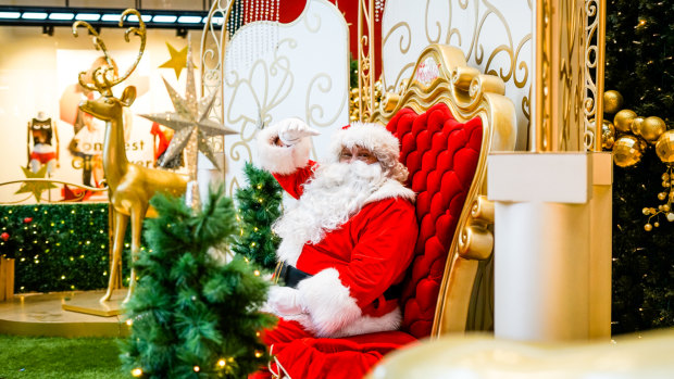 Santa comes to Westfield Belconnen and Woden this weekend.