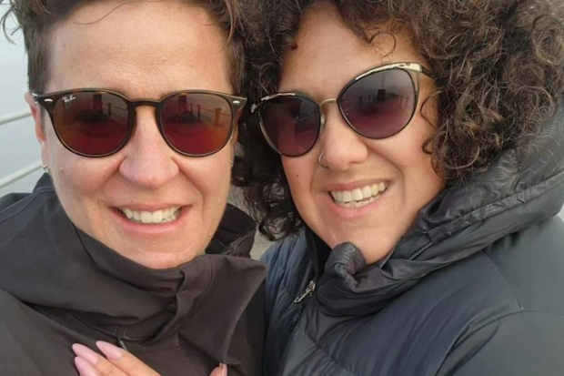 Casey Donovan and Renee Sharples