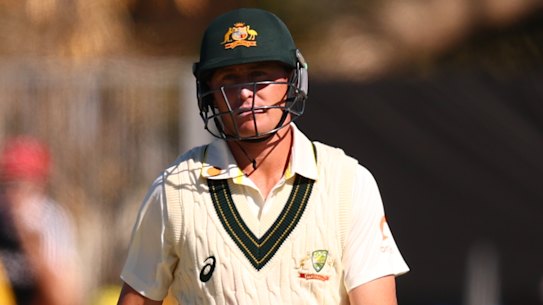 Marnus Labuschagne’s wretched run of form continues.