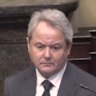 Former Liverpool Council chief executive Dr Eddie Jackson appears at the Office of Local Government inquiry on Friday.