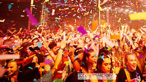 Ice Cream Factory runs until New Year's Day. 