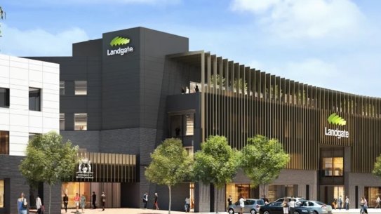 An artists impression of the Landgate building refurbishments.