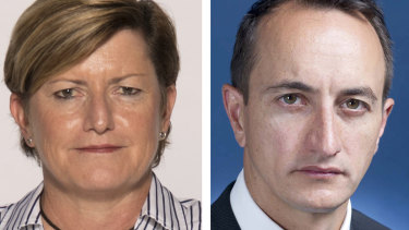 Players in the battle for Wentworth: City of Sydney councillor Christine Forster and former Israel ambassador Dave Sharma.